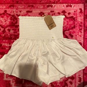 Natural Life Daisy Skort in White